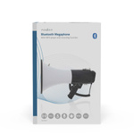 Megafon Nedis 1500m Nagrywanie 120dB Czarny/Biały/Uszkodzone opakowanie