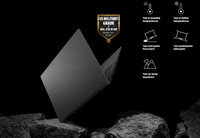 Laptop Asus TP3407SA-DS74T Ultra 7 256V/14" WUXGA (1920x1200) TouchScreen OLED/16GB/SSD 1TB/BT/BLKB/x360/Win 11 Matte Gray