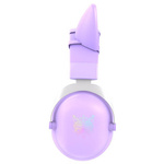 Słuchawki gamingowe Onikuma X11 kocie uszy USB (purple)