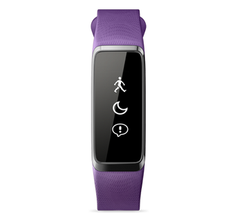 Smartband Acer Liquid Leap-  1" (128x32) Touchscreen/Bluetooth/LE/IPX7/Waterproof/ Supports IOS/Android/ Purple