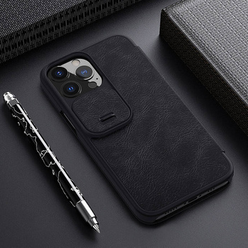 Etui Nillkin Qin Pro Leather iPhone 13 Pro (czarny)