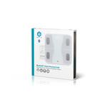 Waga łazienkowa Nedis SmartLife BTHPS11WT Bluetooth biała