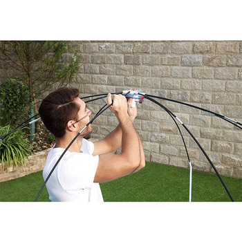 Bestway Basen stelażowy dla dzieci z zadaszeniem Steel Pro UV Careful 8' x 20"/2.44m x 51cm 56432