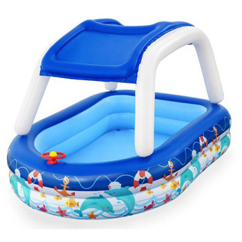 Bestway Basen Rodzinny Bestway 7' x 61" x 52"/2.13m x 1.55m x 1.32m 54370