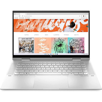 Laptop HP Envy 15-EW0013D i5-1235U/15.6" FHD IPS TouchScreen/8GB/SSD 256GB/BT/BLKB/x360/Win 11 Natural Silver