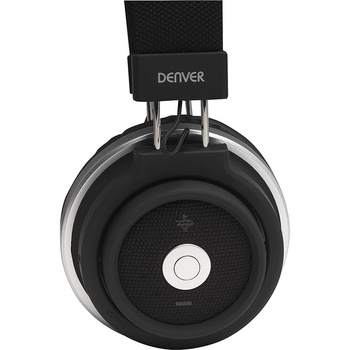 Bezprzewodowy zestaw słuchawkowy Bluetooth Denver czarny