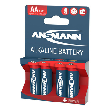 Baterie alkaliczne ANSMANN AA/LR6 1.5V - 4szt.