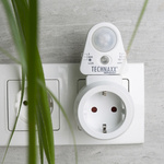 Adapter gniazdkowy z czujnikiem ruchu i światła PIR Technaxx TX-224