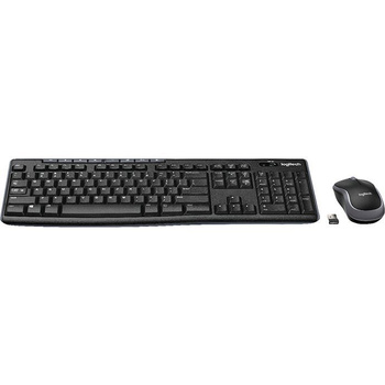Zestaw bezprzewodowy klawiatura i mysz Logitech MK270 czarny (black)