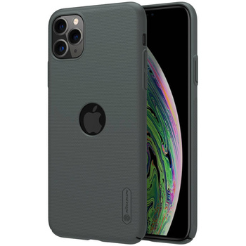 Etui Nillkin Super Frosted Shield Apple iPhone 11 Pro Max (With Logo cutout) (Dark Green)