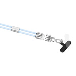 Kabel USB-C/USB-C ANSMANN smycz 1.2m niebieski