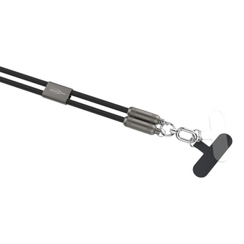 Kabel USB-C/USB-C ANSMANN smycz 1.2m czarny
