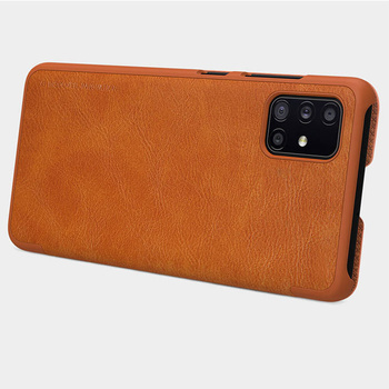 Etui Nillkin Qin Leather Samsung Galaxy A51 5G (Brown)
