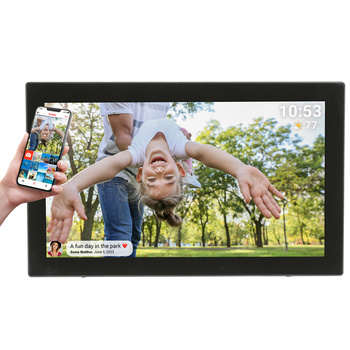 Ramka na zdjęcia Denver z FRAMEO FHD 21.5" 32GB czarna