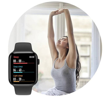 Zegarek inteligentny Smartwatch Kumi KU1 Pro czarny