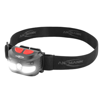 Latarka czołowa ANSMANN HD250RS czarna