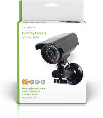 Atrapa kamery Nedis DUMCBS10BK zewnętrzna czarna
