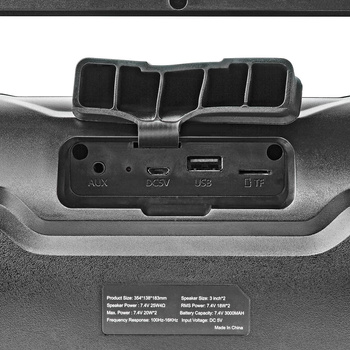 Boombox Nedis SPBB310BK czarny