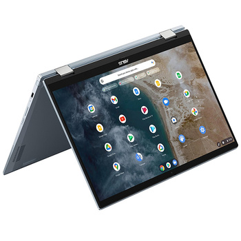 Laptop Asus Chromebook Flip CX5400FMA-DN566T i5-1130G7/14" FHD TouchScreen/16GB/SSD 256GB/BT/x360/Chrome OS Blue
