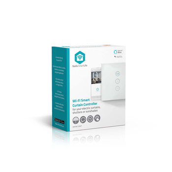 Inteligentny przełącznik Nedis SmartLife WIFIWC10WT Wi-Fi