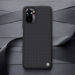 Etui Nillkin Textured Xiaomi Redmi Note 10 4G/Note 10s (czarny)