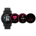 Smartwatch GPS Bluetooth z czujnikiem tętna Denver SW-510 czarny