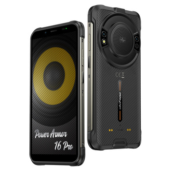 Smartphone Ulefone Power Armor 16 Pro czarny (black)
