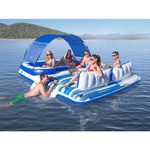Bestway Materac dmuchany wyspa Hydro-Force Tropical Breeze 12'9" x 9'/3.89m x 2.74m 43105