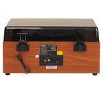 Retro wieża stereo Denver MRD-52 z gramofonem light wood