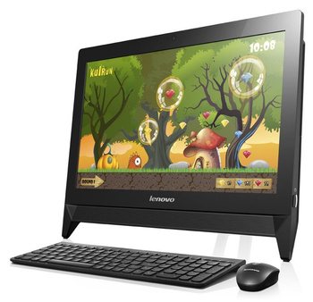AiO Lenovo C20-05K1 A6-7310/19.5" FHD/8GB/1TB/DVD/BT/Keyboard+Mouse/Win 10