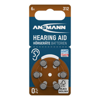 Baterie cynkowo-powietrzne ANSMANN 6 x 312/PR41 1.4V