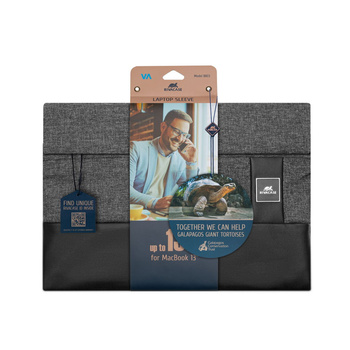Etui na laptop 13.3-14" Rivacase 8803 czarno-szary