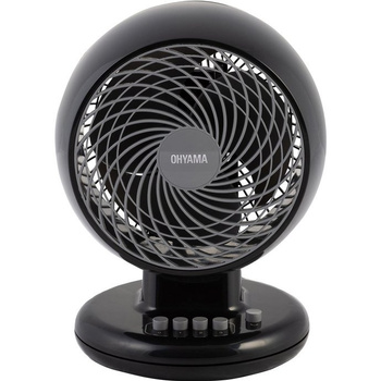 Cyrkulator Woozoo PCF-M18, 18cm, 3 prędkości, ruchoma głowica, 33W, czarny/Uszkodzone opakowanie