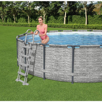Bestway Basen stelażowy Steel Pro MAX 16' x 48"/4.88m x 1.22m 5619E