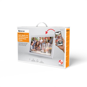 Ramka na zdjęcia Denver Z FRAMEO FHD 15.6" 16GB biała