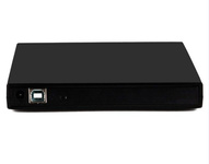 Gembird nagrywarka zewnętrzna DVD 8x, CD 24x, USB 2.0, slim, Czarna