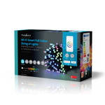 Lampki choinkowe Nedis SmartLife RGB Wi-Fi WIFILX01C168 20m