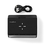 Budzik Nedis WCACQ30BK 5–15 W 2x alarm podświetlenie Czarny