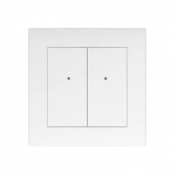 Włącznik ścienny iNELS MATTER 4 przyciski, bateryjny, biały