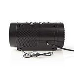 Radiobudzik Nedis CLAR005BK LED projekcja 2x budzik FM Czarny