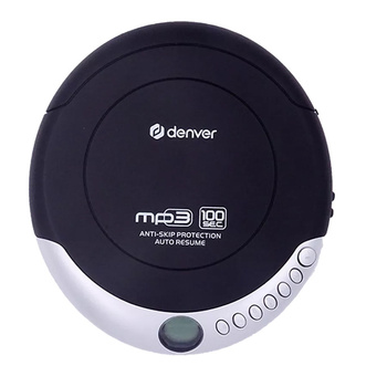 Discman Denver z funkcją autoresume i anti-shock