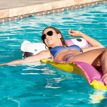 Bestway Materac Dmuchany Do Pływania Flaming Różowy 6' x 30'/1.83m x 76cm 44021