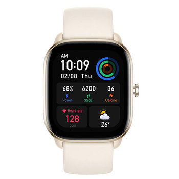 Smartwatch Amazfit GTS 4 mini (biały)/Uszkodzone opakowanie