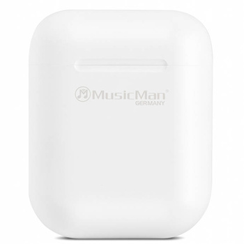 Słuchawki bezprzewodowe douszne w etui Technaxx Micro TWS, Bluetooth, microUSB (biały)