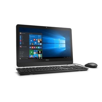 AiO Dell 20-3064 i3-7100/19.5” TouchScreen/4GB/1TB/DVD/BT/WirelessKeyboard+Mouse/Win 10 Black