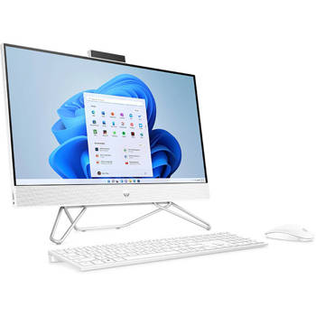 AiO HP 24-cb0129nw Athlon 3050U/24" FHD/4GB/256SSD PCIe/BT/WirelessKeyboard+Mouse/Win 11 White