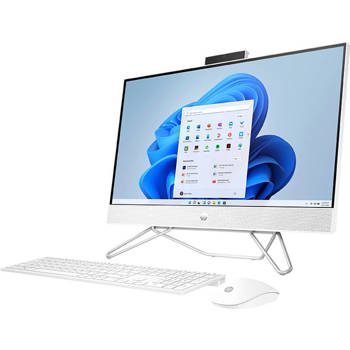 AiO HP 24-cb0129nw Athlon 3050U/24" FHD/4GB/256SSD PCIe/BT/WirelessKeyboard+Mouse/Win 11 White