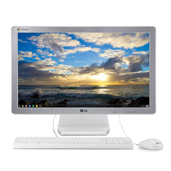 AiO LG 22CV241-W Celeron 2955U/22" FHD/2GB/SSD 16GB/Intel HD/Keyboard+Mouse/Chrome OS