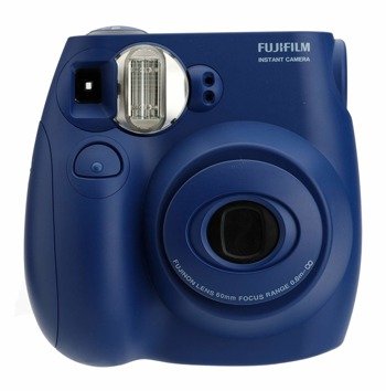 Aparat natychmiastowy Instax Mini 7s niebieski (blue) + wkład 10 szt.