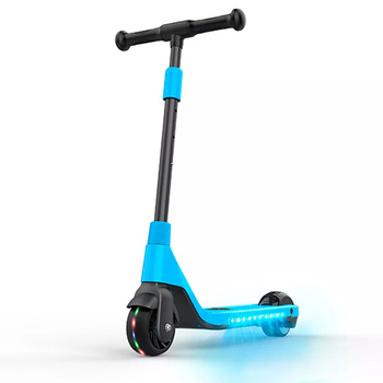 Dziecięcy kickscooter Denver z silnikiem elektrycznym 80W niebieski + LED